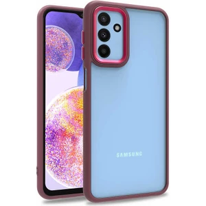 Galaxy M23 Kılıf Zore Flora Kapak-Kırmızı