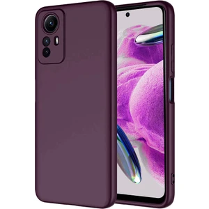 Xiaomi Redmi Note 12S Kılıf Zore Mara Lansman Kapak-Koyu Mor