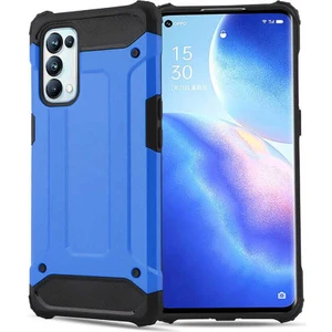 Oppo Reno 5 Pro 5g Kılıf Zore Crash Silikon Kapak-Mavi