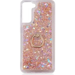 Galaxy S21 Fe Kılıf Zore Milce Kapak-Gold