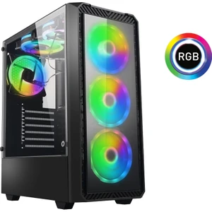 XSR211 I5 4570 16GB Ram 512GB SSD 4gb RX550 Ekran Kartı Masaüstü Oyun Bilgisayarı