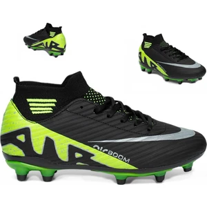 La Liga Erkek 565 Bilekli Siyah Sarı  Desen Krampon