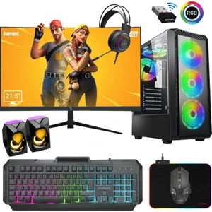 XSR213 I5 4570 16GB Ram 256GB SSD 4gb RX550 Ekran Kartı 21.5" Monitör Oyuncu Tavsiye Sistem