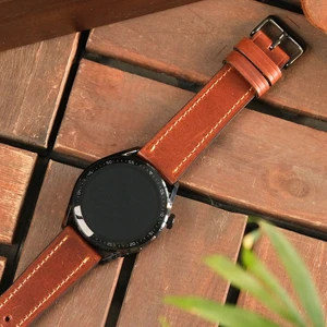 Huawei Watch Deri Kordon Watch GT 5 Pro 46mm GT4 Gt 2 3 4 Pro Ultimate Gt3 Pro Gt3pro Elite Watch 4 GT 2 Gt2 E Gt2e Gt2pro Se 2e Buds Deri Kordon Hakiki Deri Kayış Taba