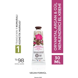 Yves Rocher Nemlendirici El Kremi - Oryantal Argan Gül - 30ml-72426