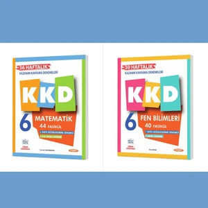 Kurmay Yayınları 6. Sınıf Kkd Matematik+Fen Bilimleri (2kitap)