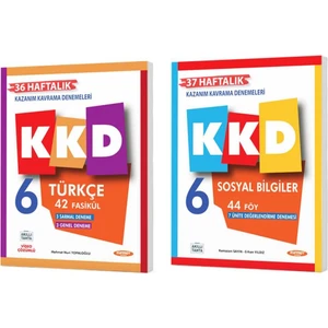 Kurmay Yayınları 6. Sınıf Kkd Türkçe+Sosyal Bilgiler (2kitap)