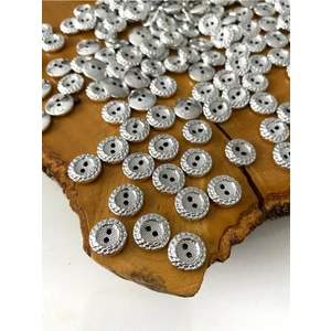 Canan Dizayn 11,5 mm Nikel Metalize Düğme (25 Adet)