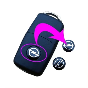 Opel Için 2 Adet Araç Anahtar Logo Amblemi Ürünün Çapı:1.4cm