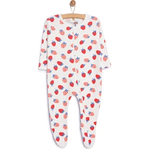 HelloBaby Yenidoğan Patikli Tulum Kız Bebek