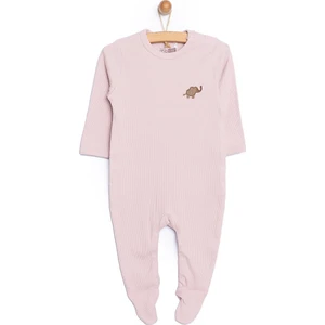 HelloBaby Yenidoğan Kız Patikli Tulum Kız Bebek