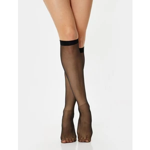 Diz Altı Tül Soket Çorap