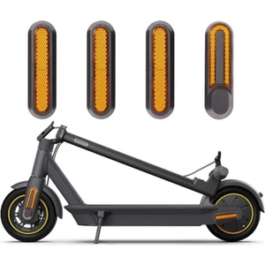 Güvenli Sepet Elektrikli Scooter Xiaomi M365 / Pro 2/pro3 / 1s Uyumlu Reflektör  2ÖNE-2ARKAYA Vidalı Paket Kedigözü Sert Plastik