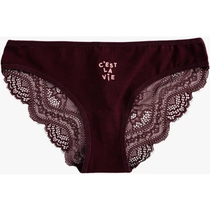 Brazilian Dantelli Külot Pamuklu