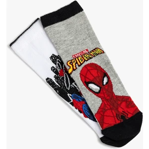 2'li Örümcek Adam Çorap Seti Lisanslı