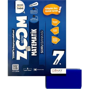 Günay Yayınları 7. Sınıf Zoom Matematik Soru Bankası – Silgi