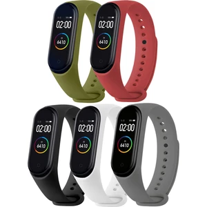 Xiaomi Mi Band 3 ve Mi Band 4 Uyumlu Yüksek Kalite Silikon Kordon Seti