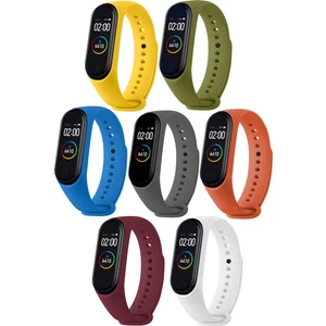 Xiaomi Mi Band 3 ve Mi Band 4 Uyumlu Yüksek Kalite Silikon Kordon Seti