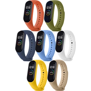 Xiaomi Mi Band 3 ve Mi Band 4 Uyumlu Yüksek Kalite Silikon Kordon Seti