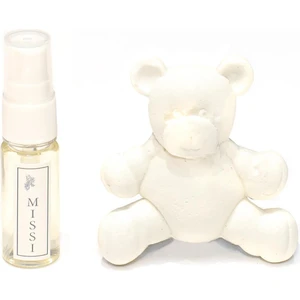 Ekru Ayıcık Taşlı Oud Araba/araç Kokusu (20 ml Esans ile Birlikte)