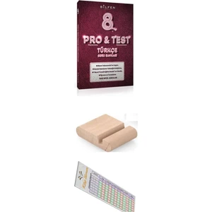 Bilfen Yayınları 8. Sınıf Protest Türkçe Soru Bankası - Telefon Tutucu - Soru Çözüm Ayracı