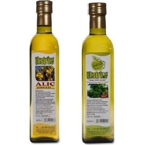 1 Şişe Doğal Katkısız Alıç Sirkesi + 1 Şişe Ekşi Elma Sirkesi - 500 ml