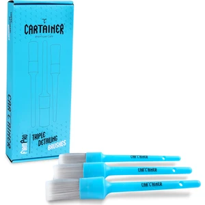 Firmpro Turkuaz Üçlü Sentetik Fırça Seti