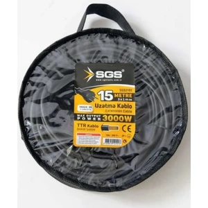 Uzatma Kablosu 15 Metre 3X1MM SGS2191