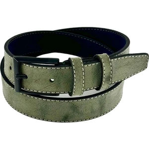 Süzer Deri 3 cm Klasik Suni Deri Çocuk Kemeri Kız Erkek Okul Kemeri Yeşil