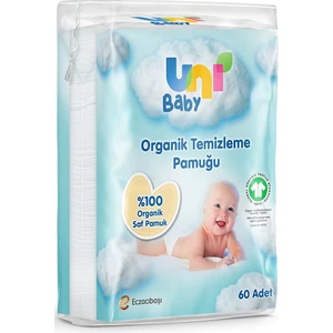 Uni Baby Bebek Temizleme Pamuğu 60 Adet Tekli Pk (2 Li Set)