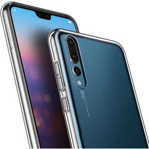 Gökmen Aksesuar Huawei P20 Pro Kılıf Zore Süper Silikon Kapak-Renksiz