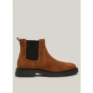 Tommy Hilfiger Süet Kahve Erkek Bot Hılfıger Comfort Lwt Suede Chel