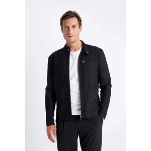 Slim Fit Dik Yaka Astarlı Ceket Mont W2040AZ24AU