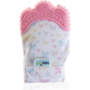 Babyjem Diş Kaşıyıcı Eldiven Pembe