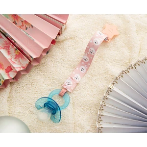 Klipsli Emzik Askısı Pembe