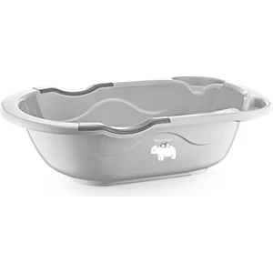 Baby Jem Giderli Desenli Banyo Küveti Mat Gri