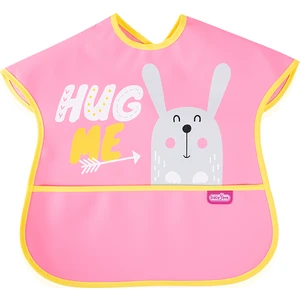 Baby Jem Poli Muşamba Önlük Büyük Pembe