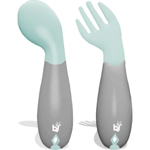 Baby Jem Babyjem Tutmalı Açılı Çatal Kaşık