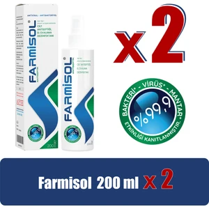 Dezenfektan - Kişisel Kullanım Antiseptiği 200 ml - 2 Adet