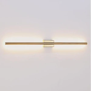 Dorotea LED Aplik Gold Metal Tekli Duvar Aydınlatma G9 Her Yöne Işık 80 cm