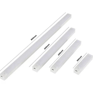 Dokunmatik Sensörlü Tüp Ledli Şarjlı Sarı LED Auto Mod Dolap Içi, Koridor, Tezgah Altı 30 cm