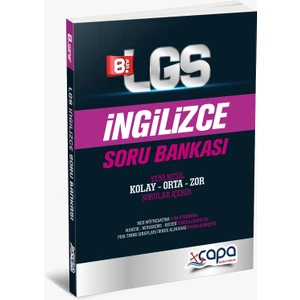 Çapa Yayıncılık Lgs Ingilizce Soru Bankası 2025