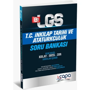 Çapa Yayıncılık Lgs Inkilap Tarihi ve Atatürkçülük Soru Bankası 2025