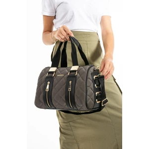 Just Polo Kadın Büyük Boy Spor Model Kapitone 4 Gözlü Uzun Askılı El & Omuz Çantası 7041