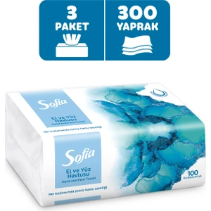 El ve Yüz Havlusu 100’LÜ x 3 Paket