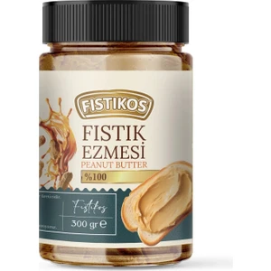 %100 Şekersiz Yer Fıstığı Ezmesi 300 gr