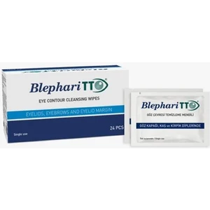 Blepharitto Göz Çevresi ( Göz Kapağı,kaş ve Kirpik Dipleri) Temizleme Mendili 24 Adet