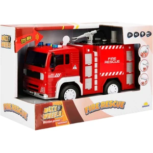 Maxx Wheels Sesli ve Işıklı Su Fışkırtan Itfaiye Aracı 20 Cm. - Su Tankı