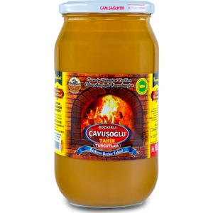 Bozkırlı Çavuşoğlu Çavuşoğlu Odun Ateşinde Kepeksiz Bozkır Tahini Cam Kavanoz 930 gr