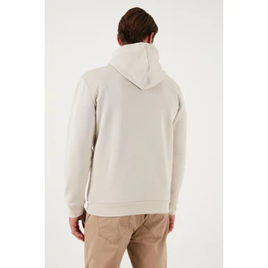 Slim Fit Kapüşonlu Kanguru Cepli Içi Tüylü Yumuşak Şardonlu Sweat Erkek Sweat 5905281